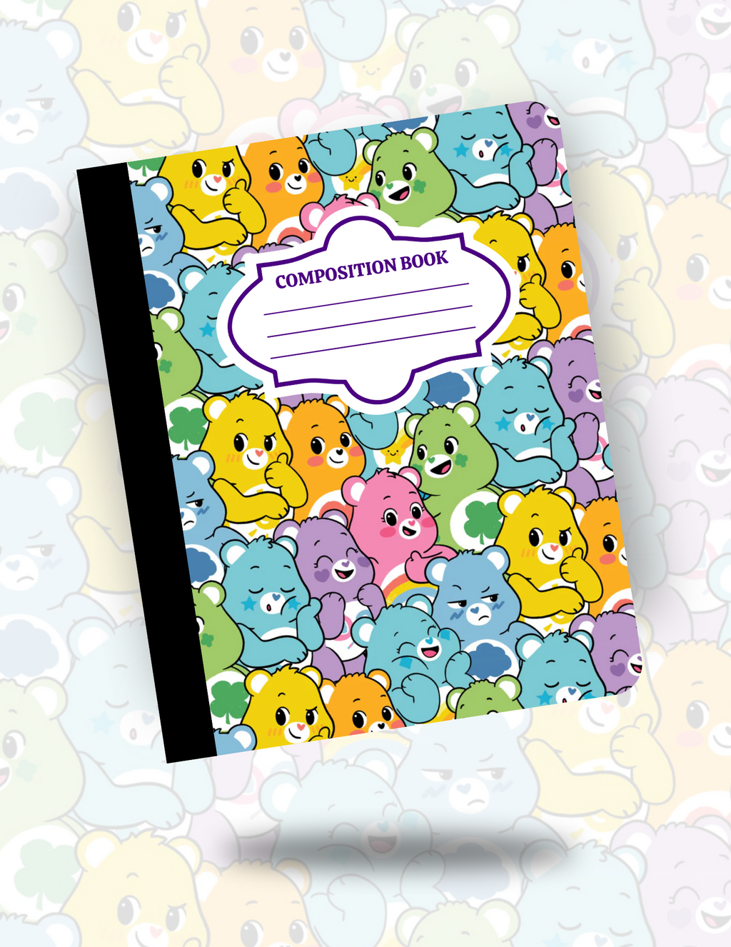Custom Laminated Composition Notebook – Front & Back Design